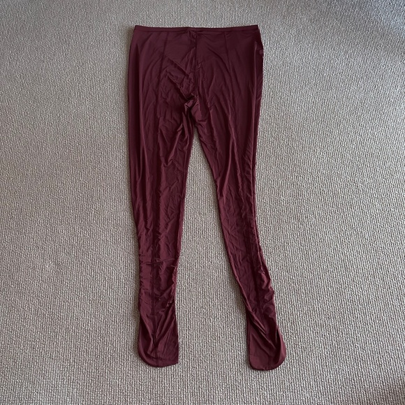 Skims Saffron Jelly Sheer Footed Leggings, Size 4X NWT - Picture 2 of 3
